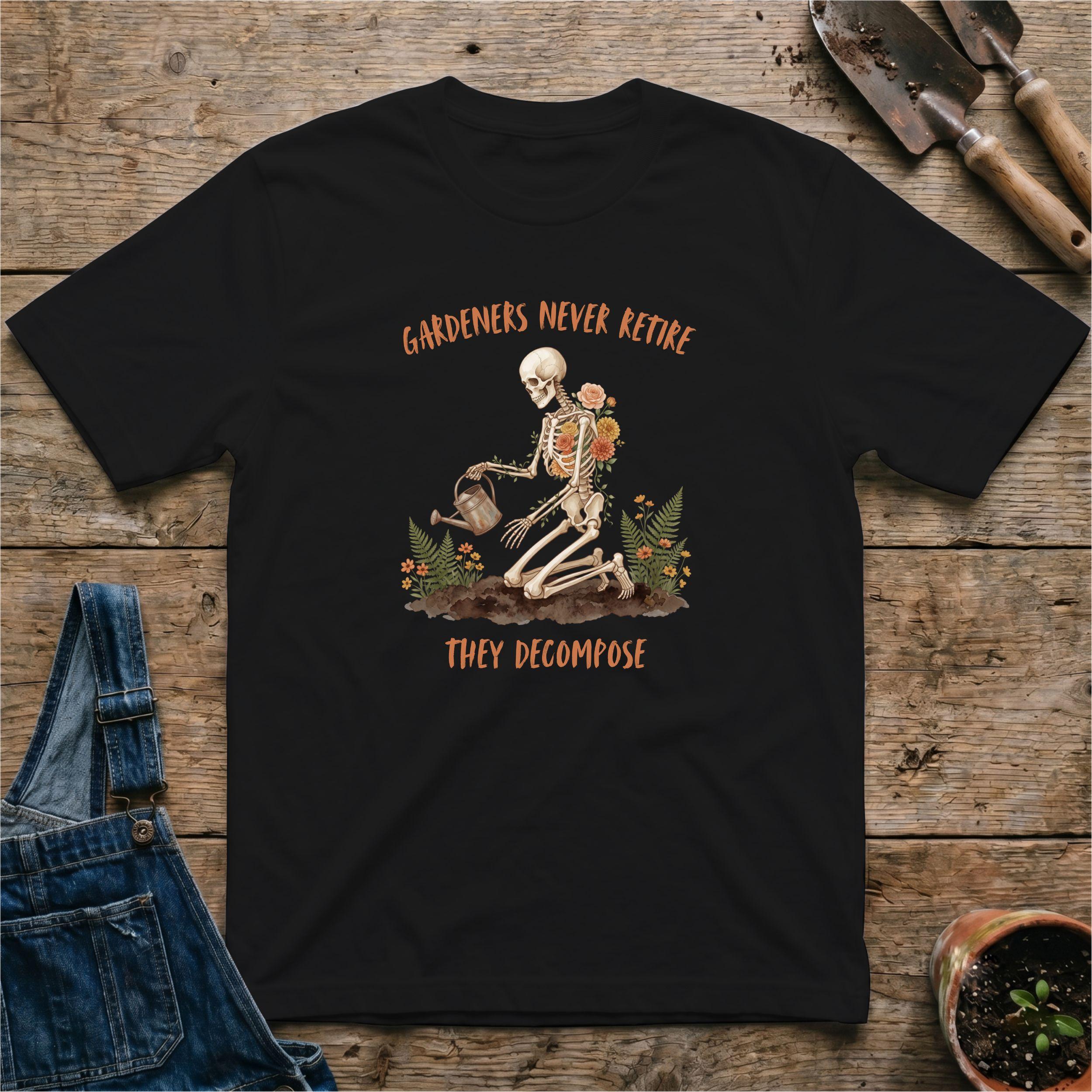 Gardeners never retire