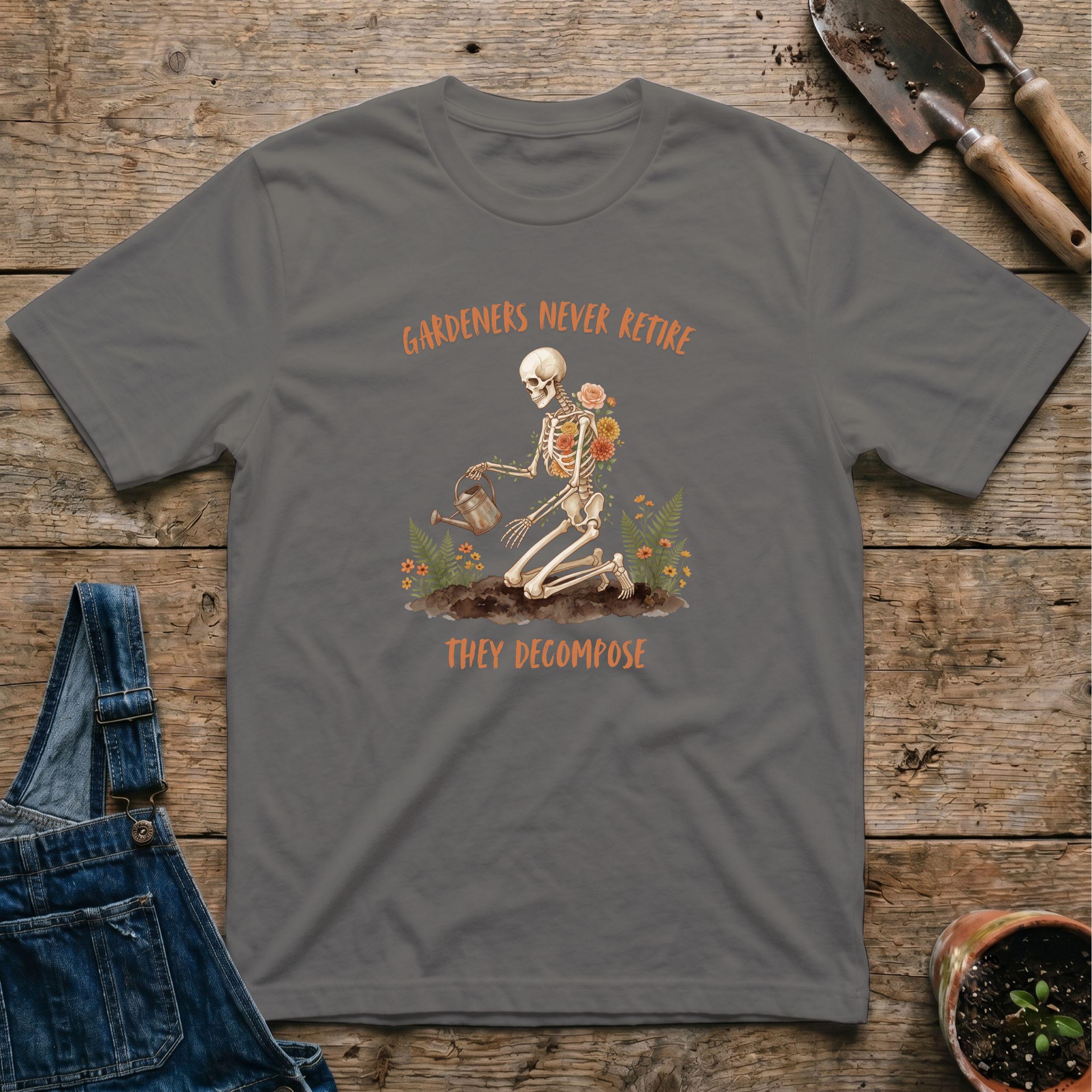 Gardeners never retire