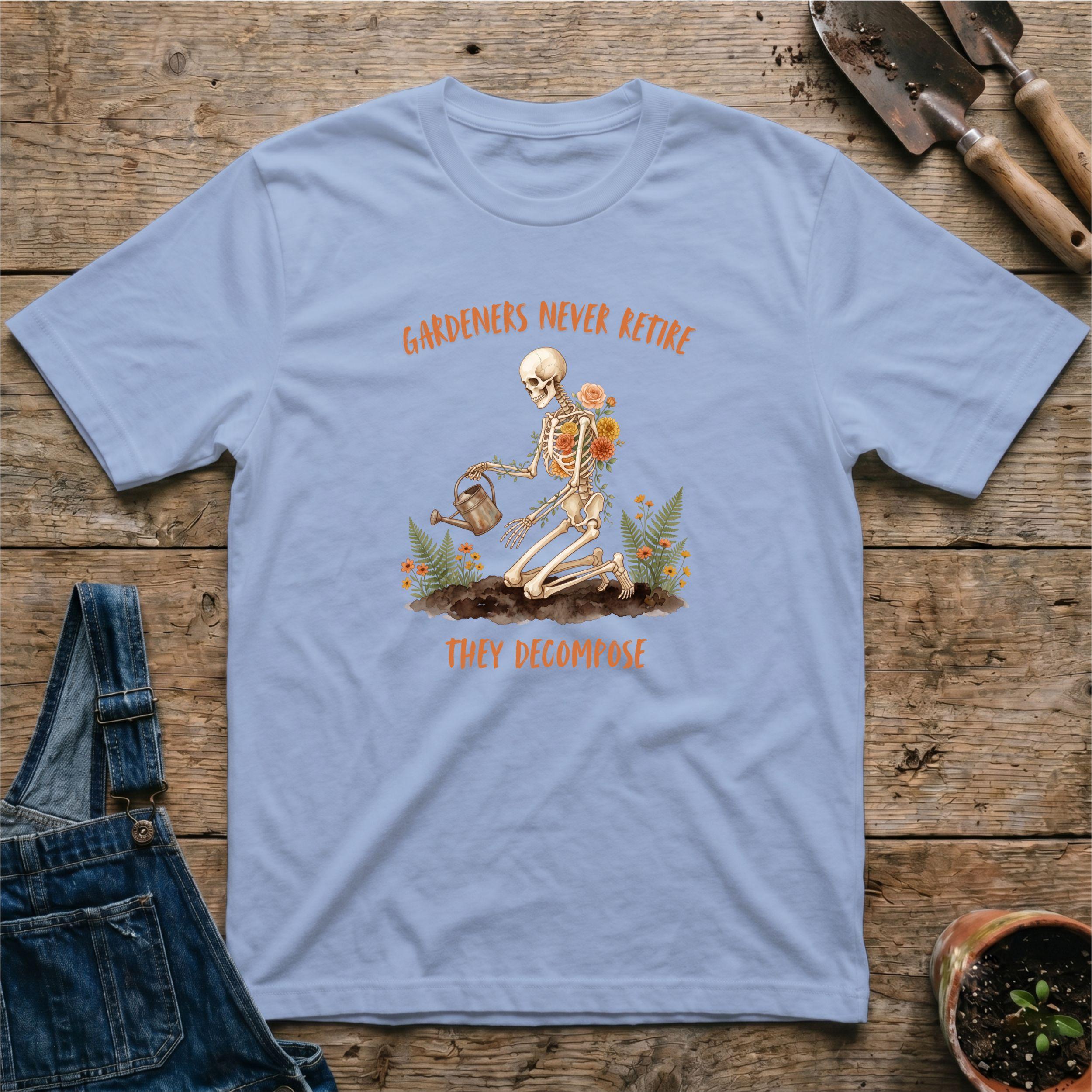 Gardeners never retire