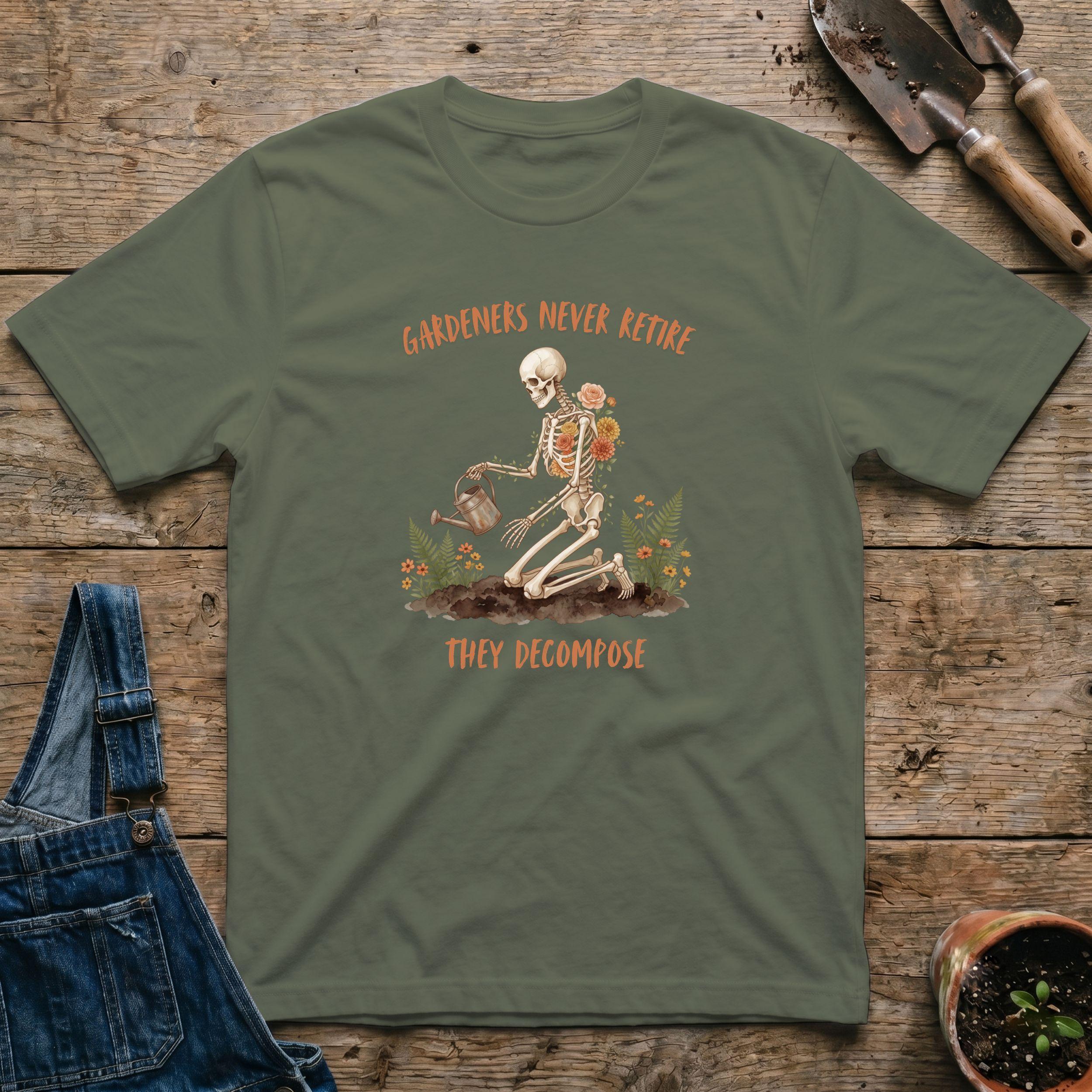 Gardeners never retire