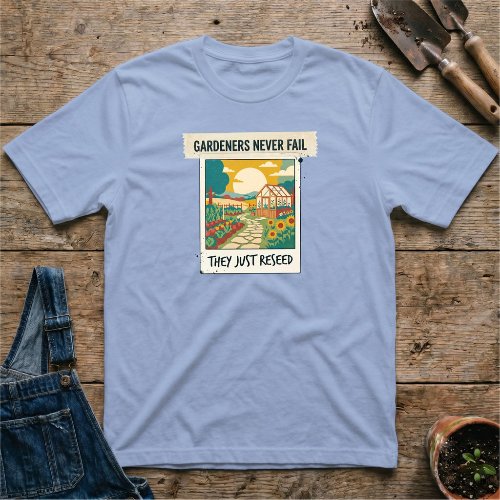 Gardeners reseed