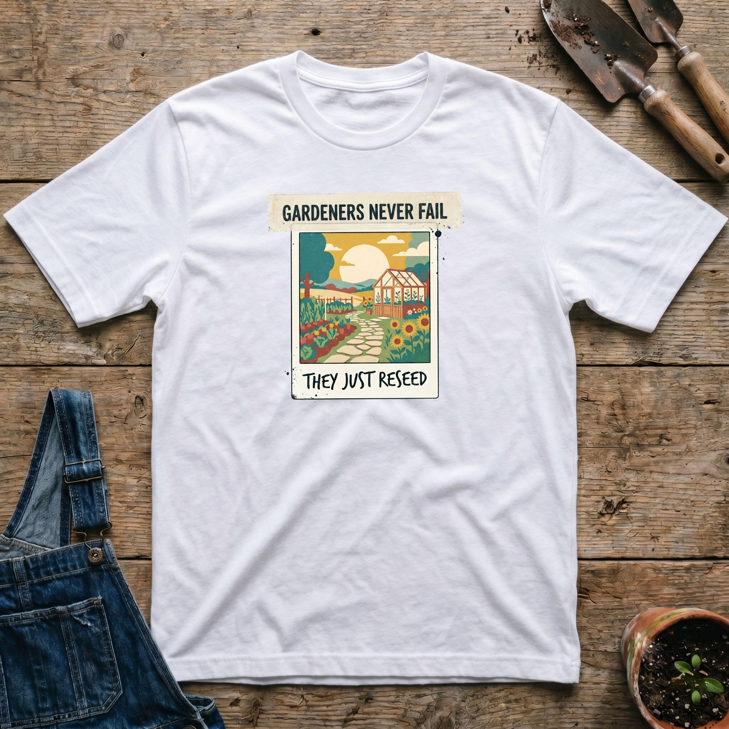Gardeners reseed